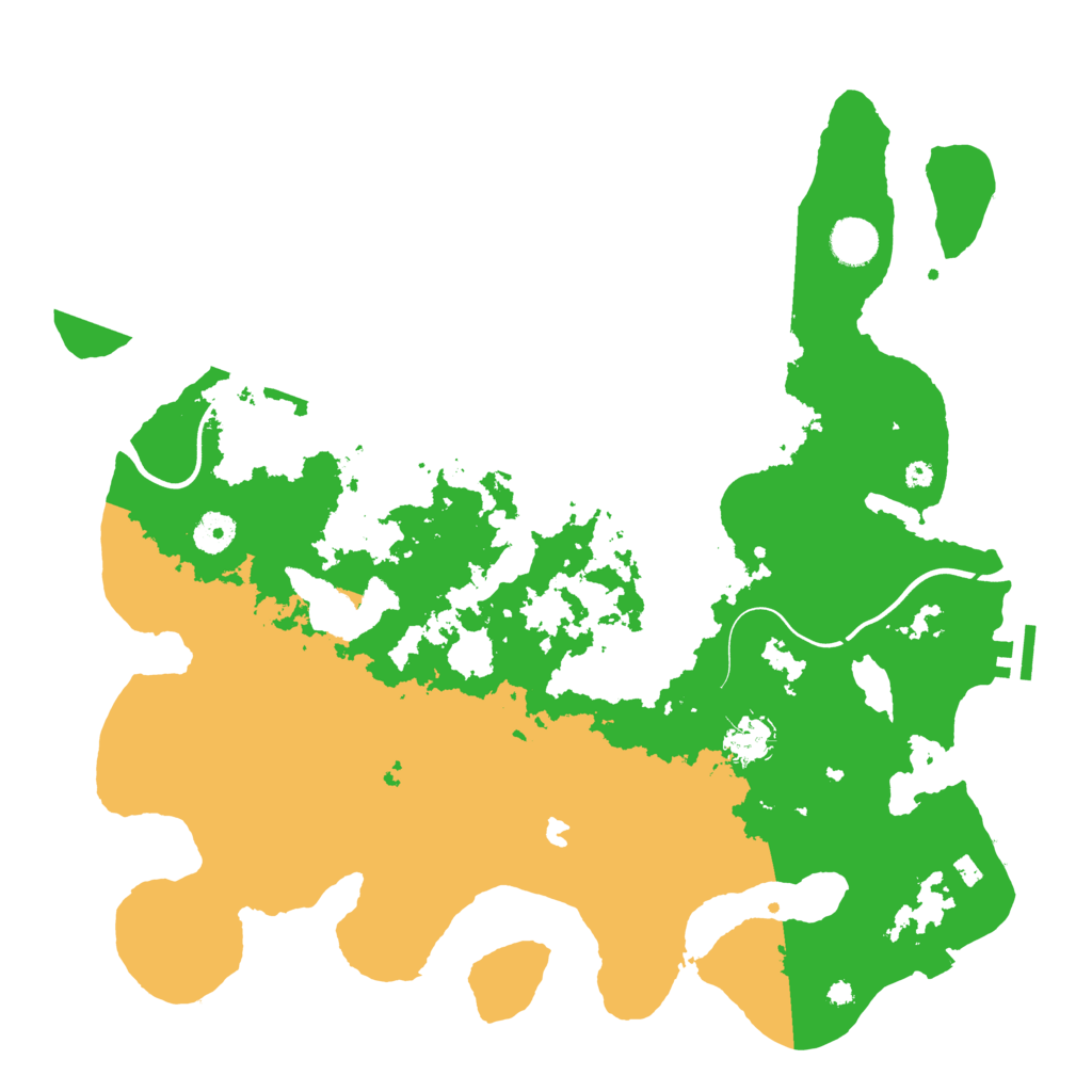 Biome Rust Map: Procedural Map, Size: 4000, Seed: 153048469