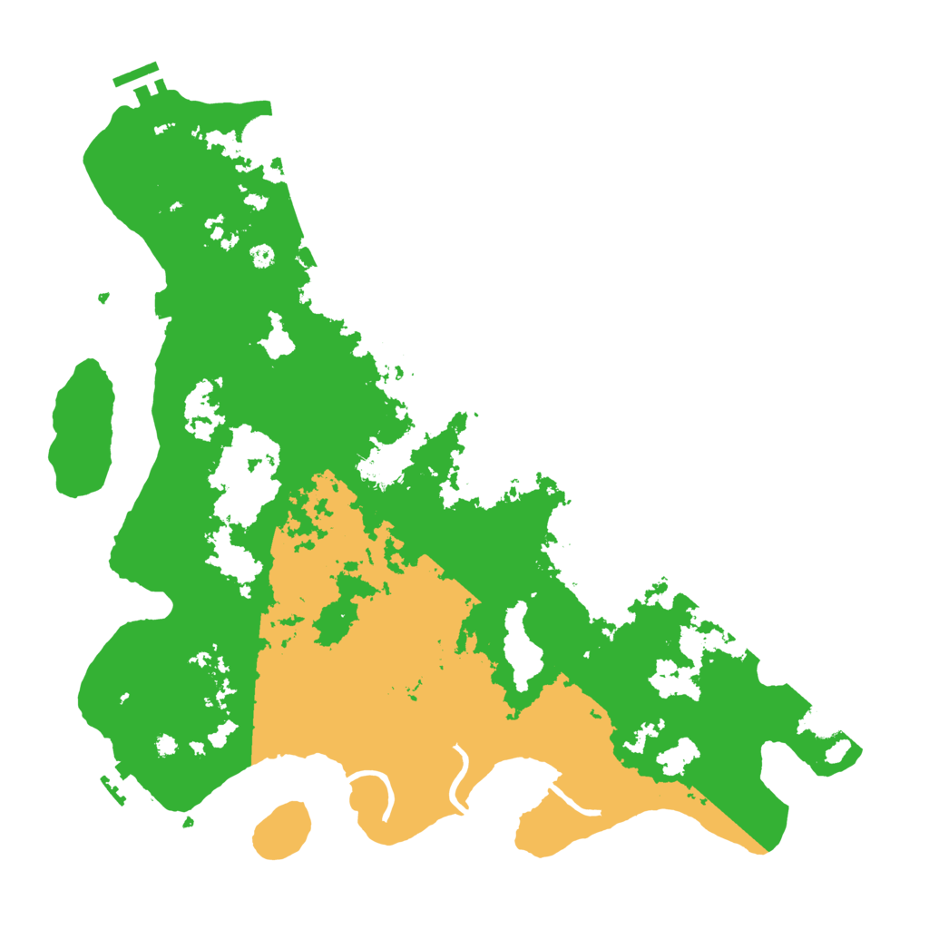 Biome Rust Map: Procedural Map, Size: 4000, Seed: 4436
