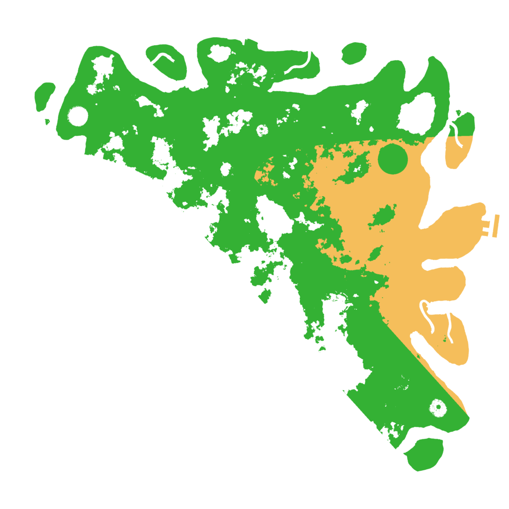 Biome Rust Map: Procedural Map, Size: 4500, Seed: 1857932838