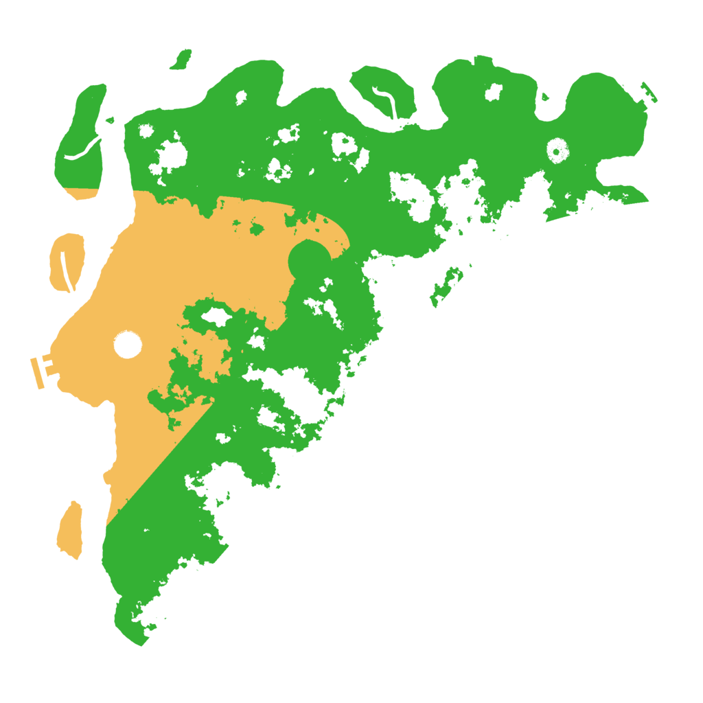 Biome Rust Map: Procedural Map, Size: 4500, Seed: 1885191552