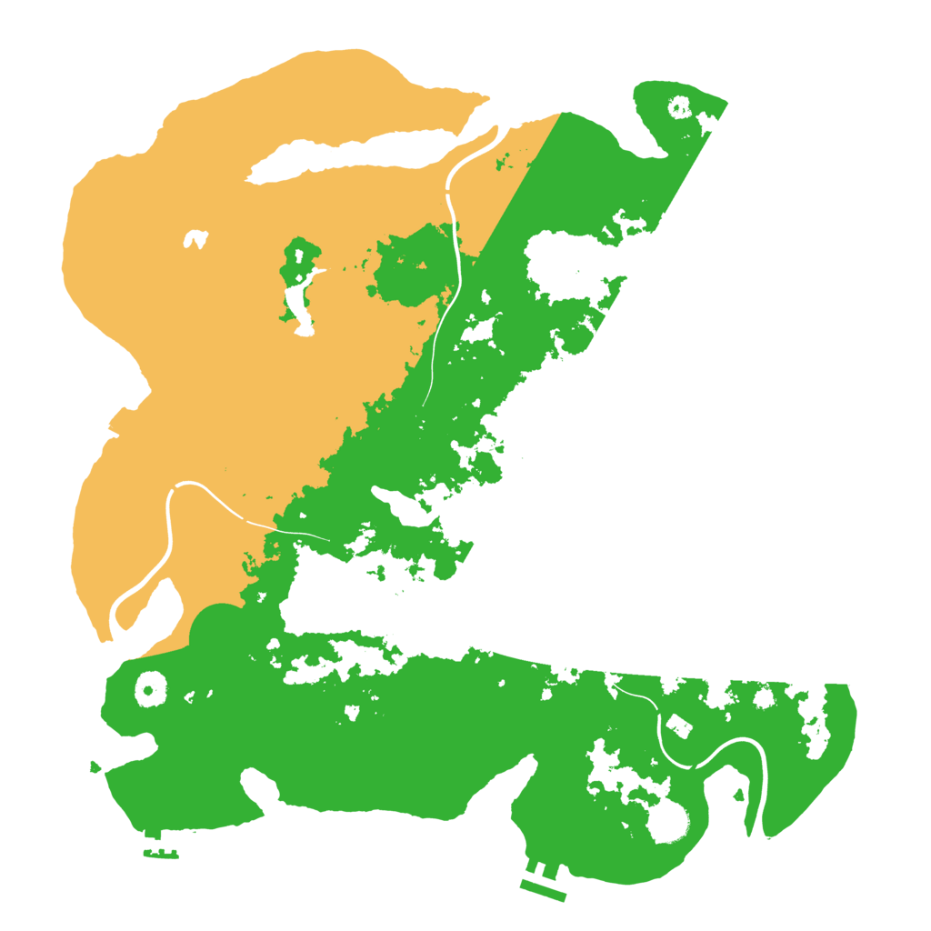 Biome Rust Map: Procedural Map, Size: 4010, Seed: 1370179450