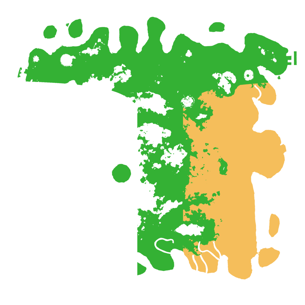 Biome Rust Map: Procedural Map, Size: 4500, Seed: 1983999093