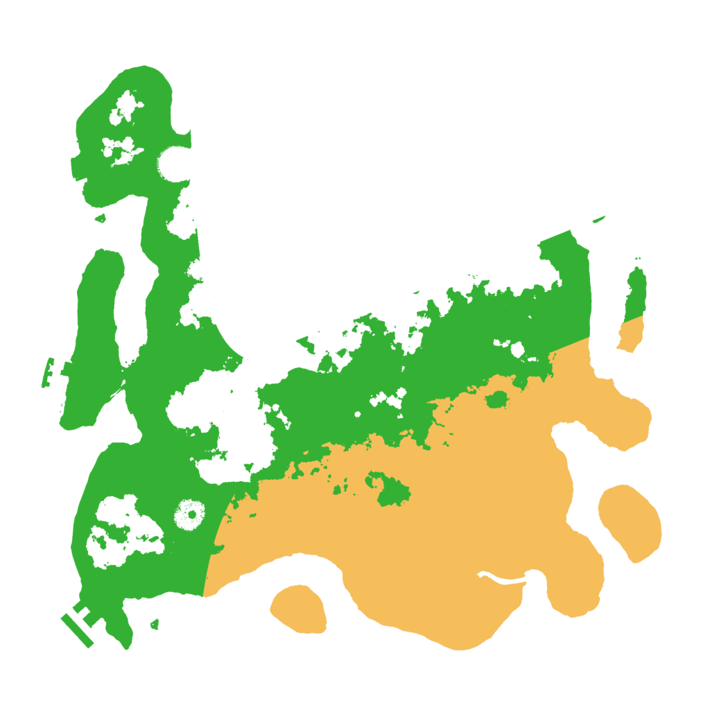 Biome Rust Map: Procedural Map, Size: 3500, Seed: 105184026