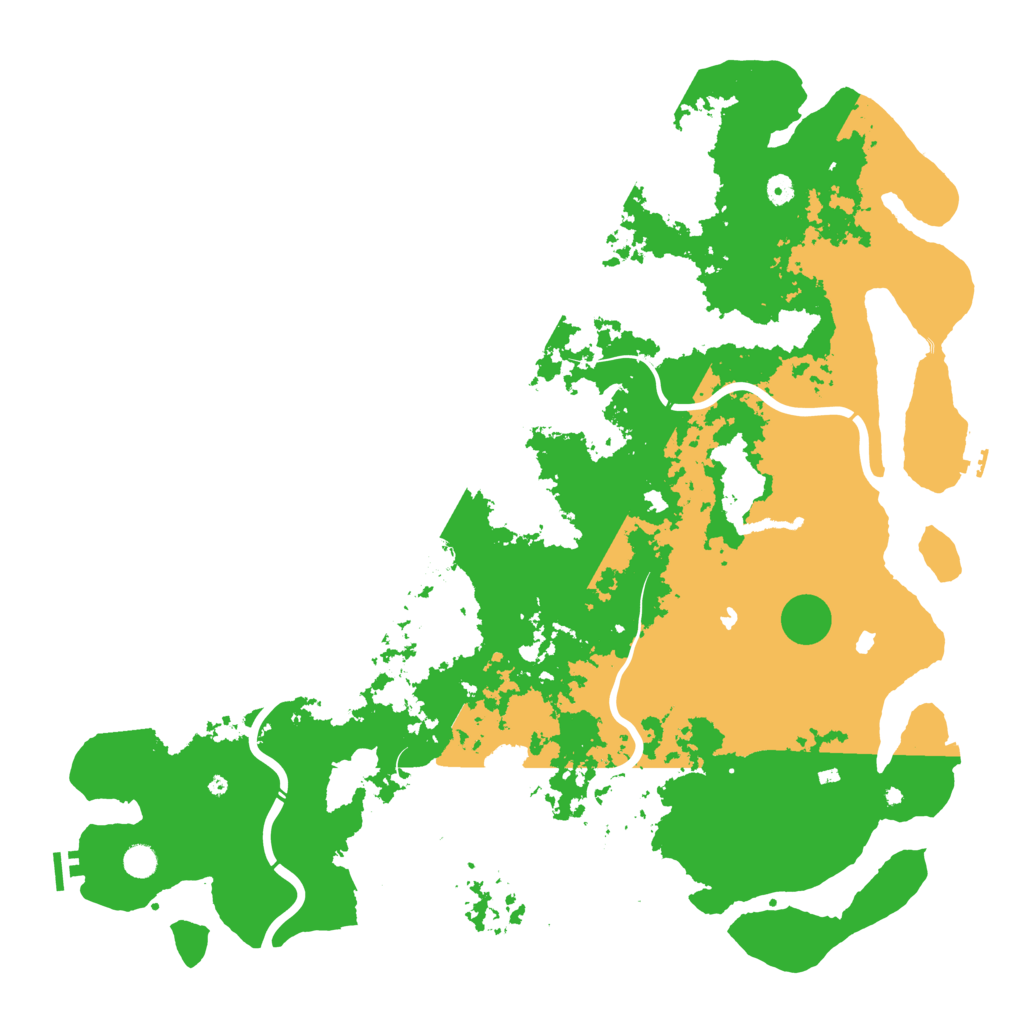 Biome Rust Map: Procedural Map, Size: 5350, Seed: 1847584948