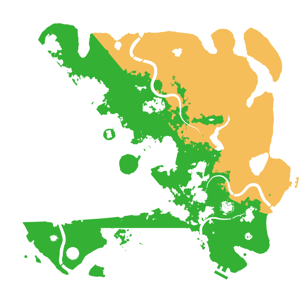Biome Rust Map: Procedural Map, Size: 4250, Seed: 956516489