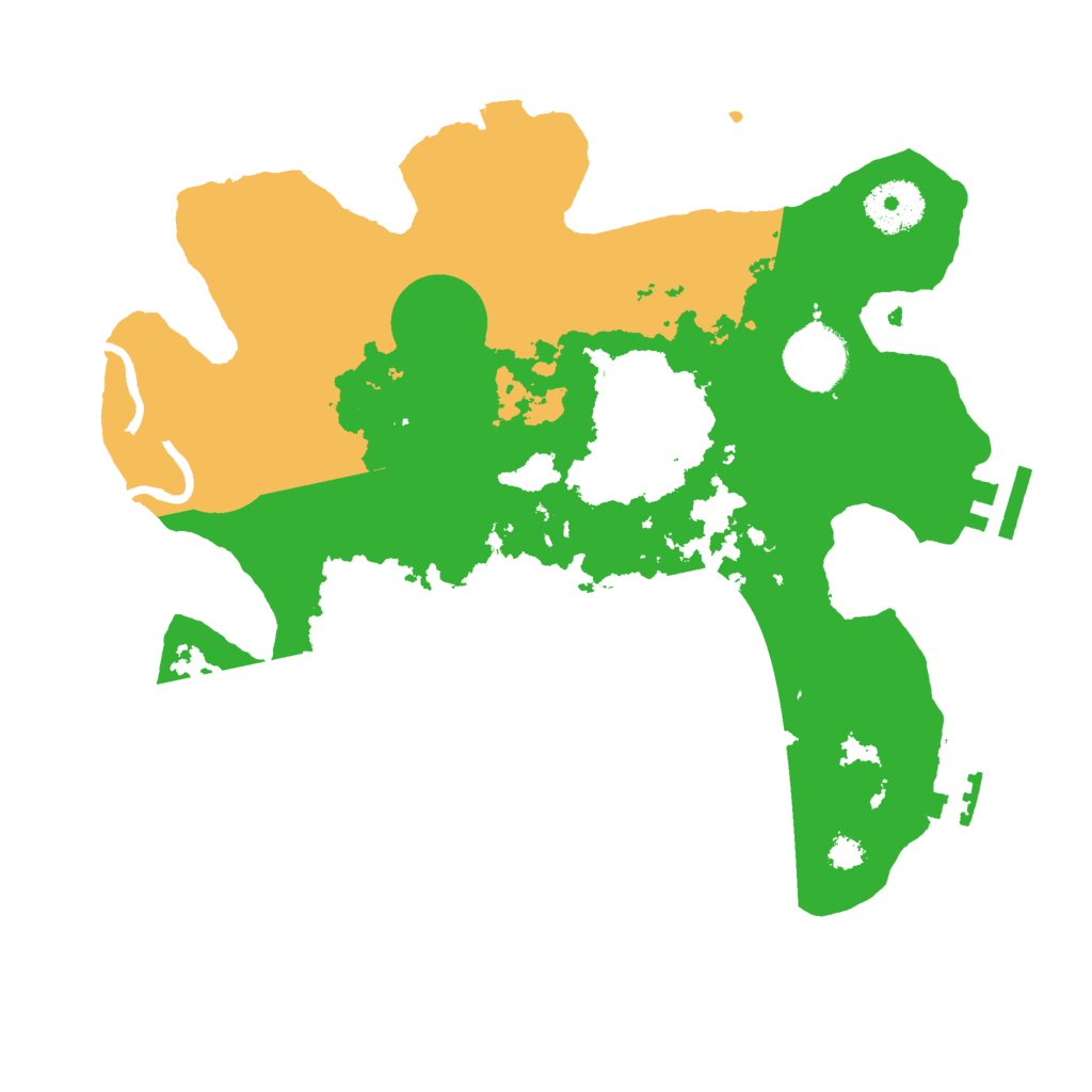 Biome Rust Map: Procedural Map, Size: 3000, Seed: 247485191