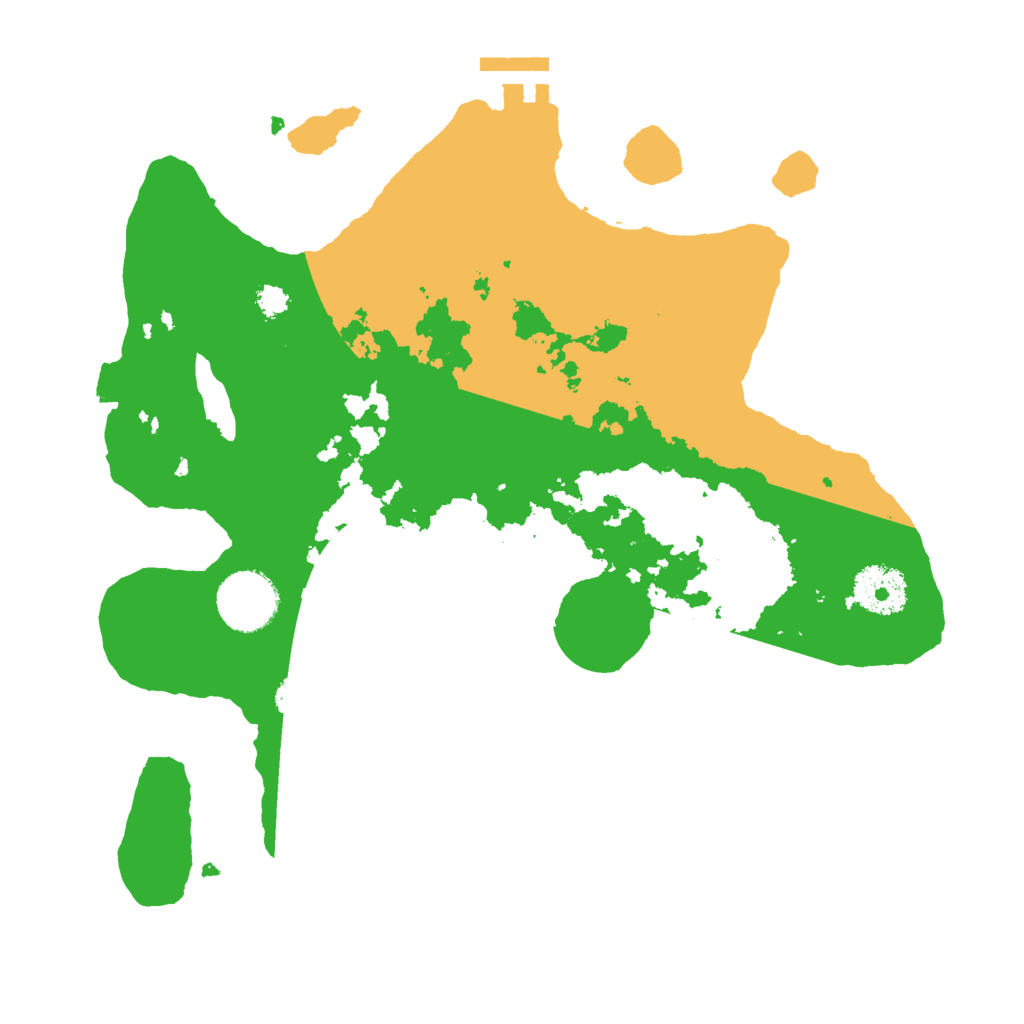 Biome Rust Map: Procedural Map, Size: 3000, Seed: 13573
