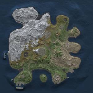 Thumbnail Rust Map: Procedural Map, Size: 2750, Seed: 1187652120, 12 Monuments