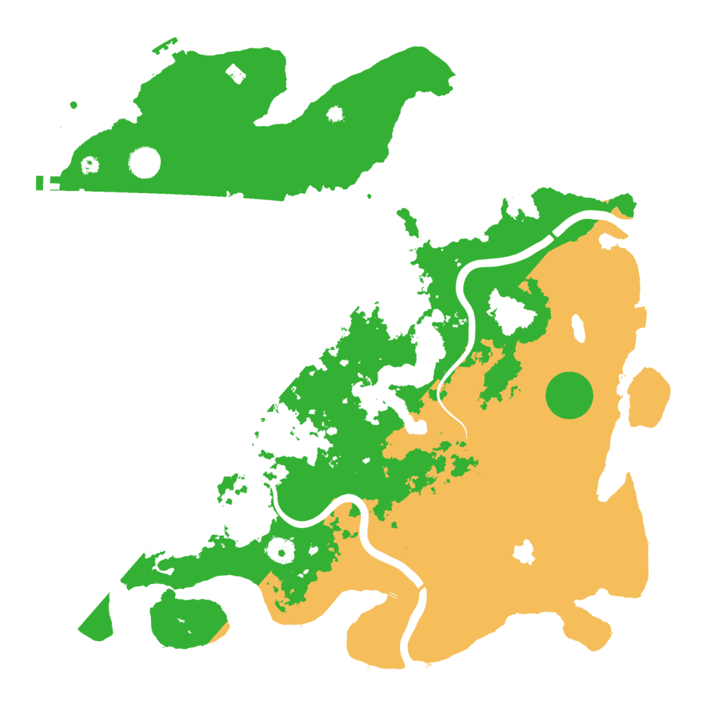 Biome Rust Map: Procedural Map, Size: 4000, Seed: 1018110612