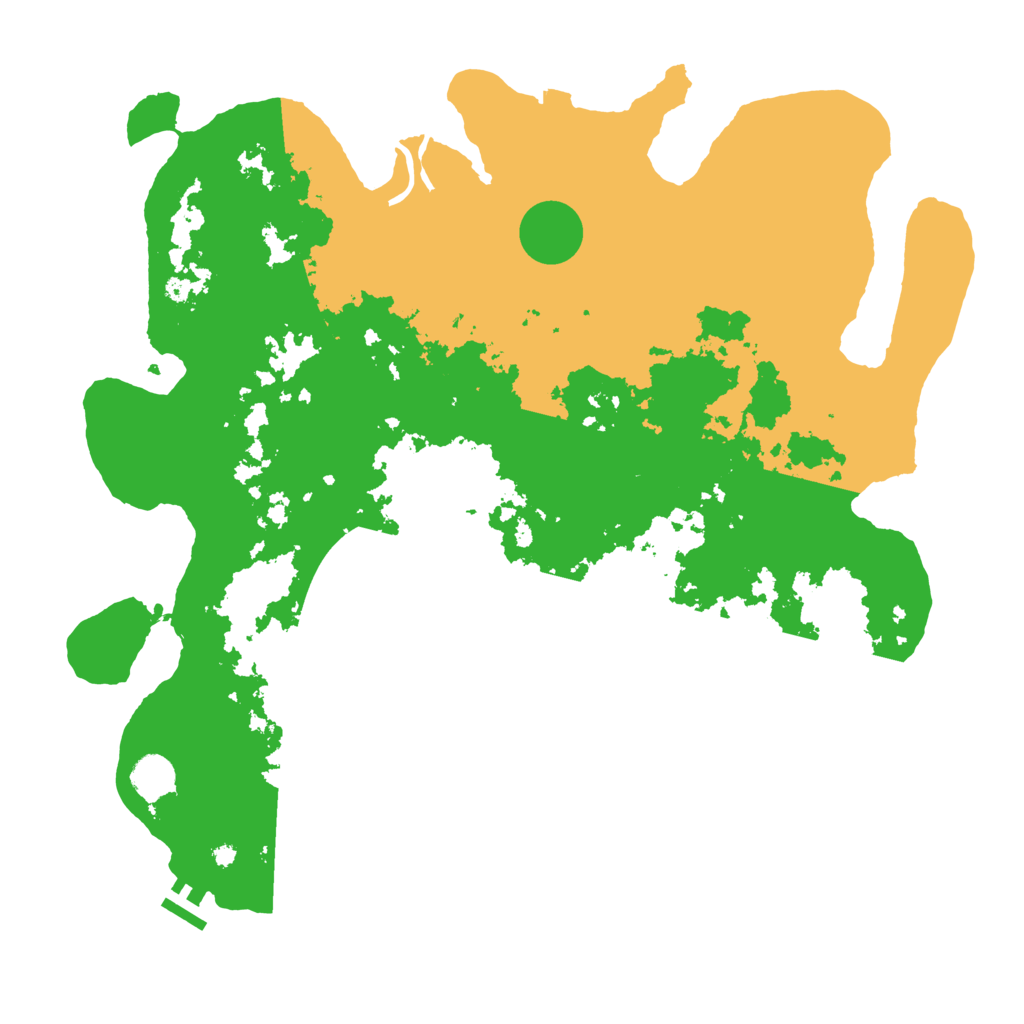 Biome Rust Map: Procedural Map, Size: 4250, Seed: 449619