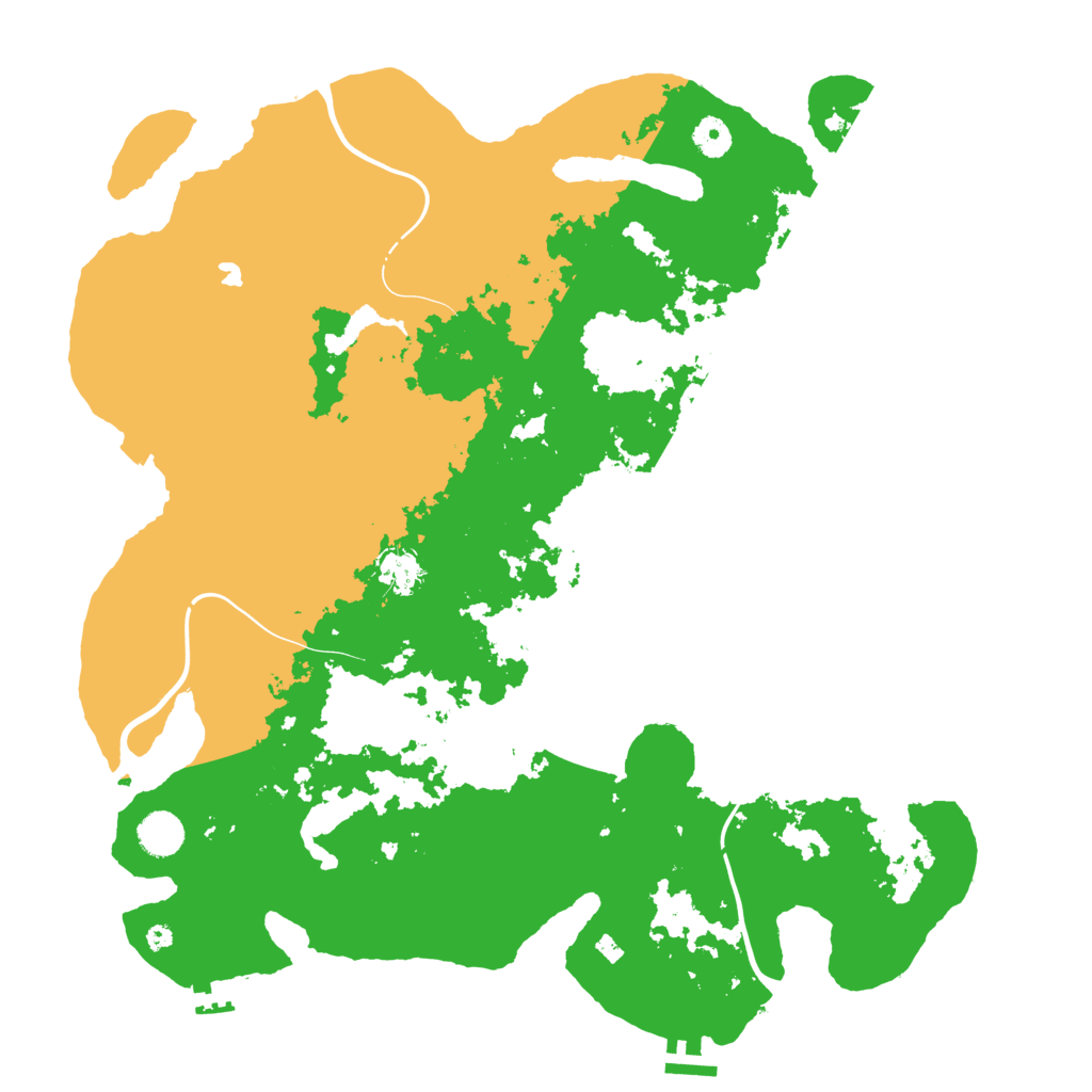Biome Rust Map: Procedural Map, Size: 4250, Seed: 1370179450