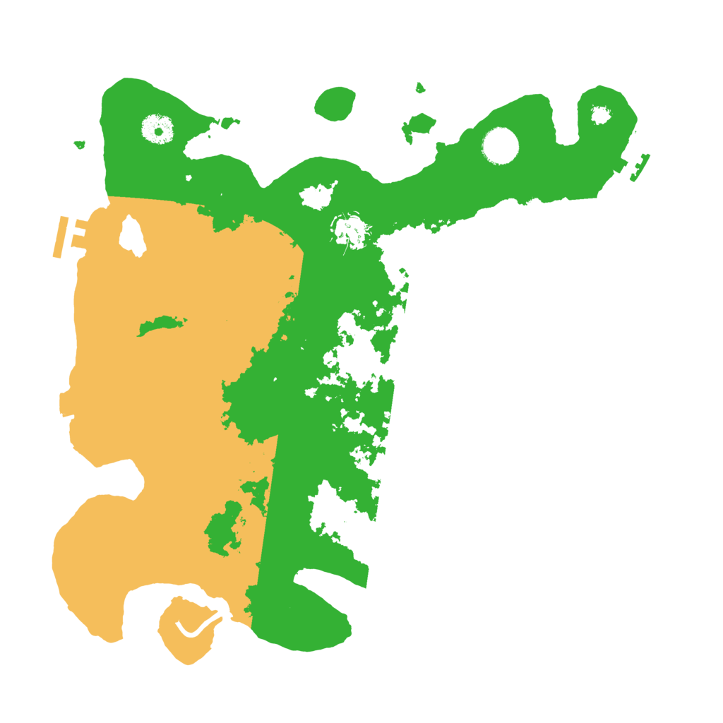 Biome Rust Map: Procedural Map, Size: 3500, Seed: 73474792