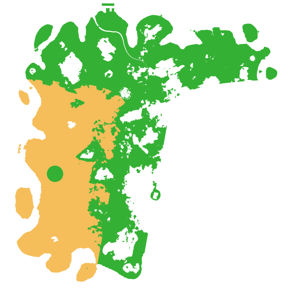 Biome Rust Map: Procedural Map, Size: 4800, Seed: 1459566797