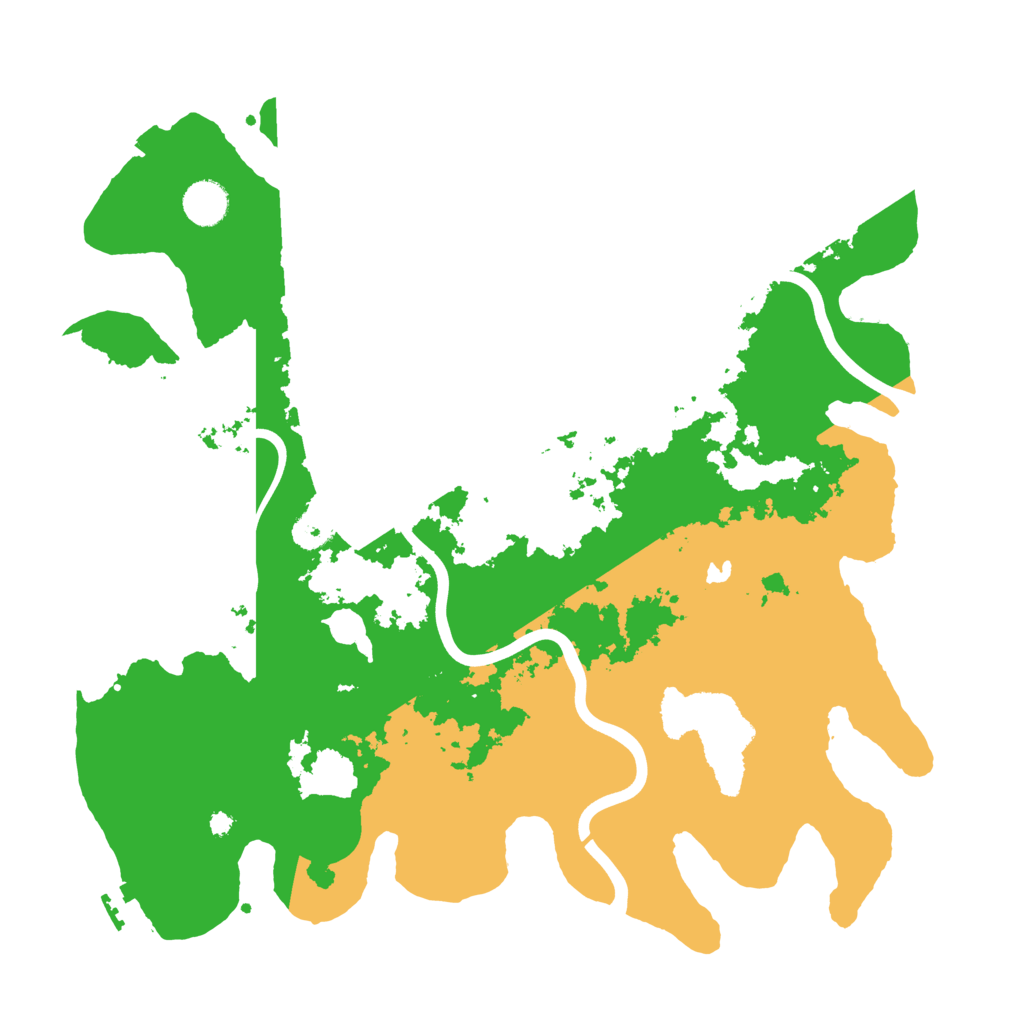 Biome Rust Map: Procedural Map, Size: 4000, Seed: 1234126325