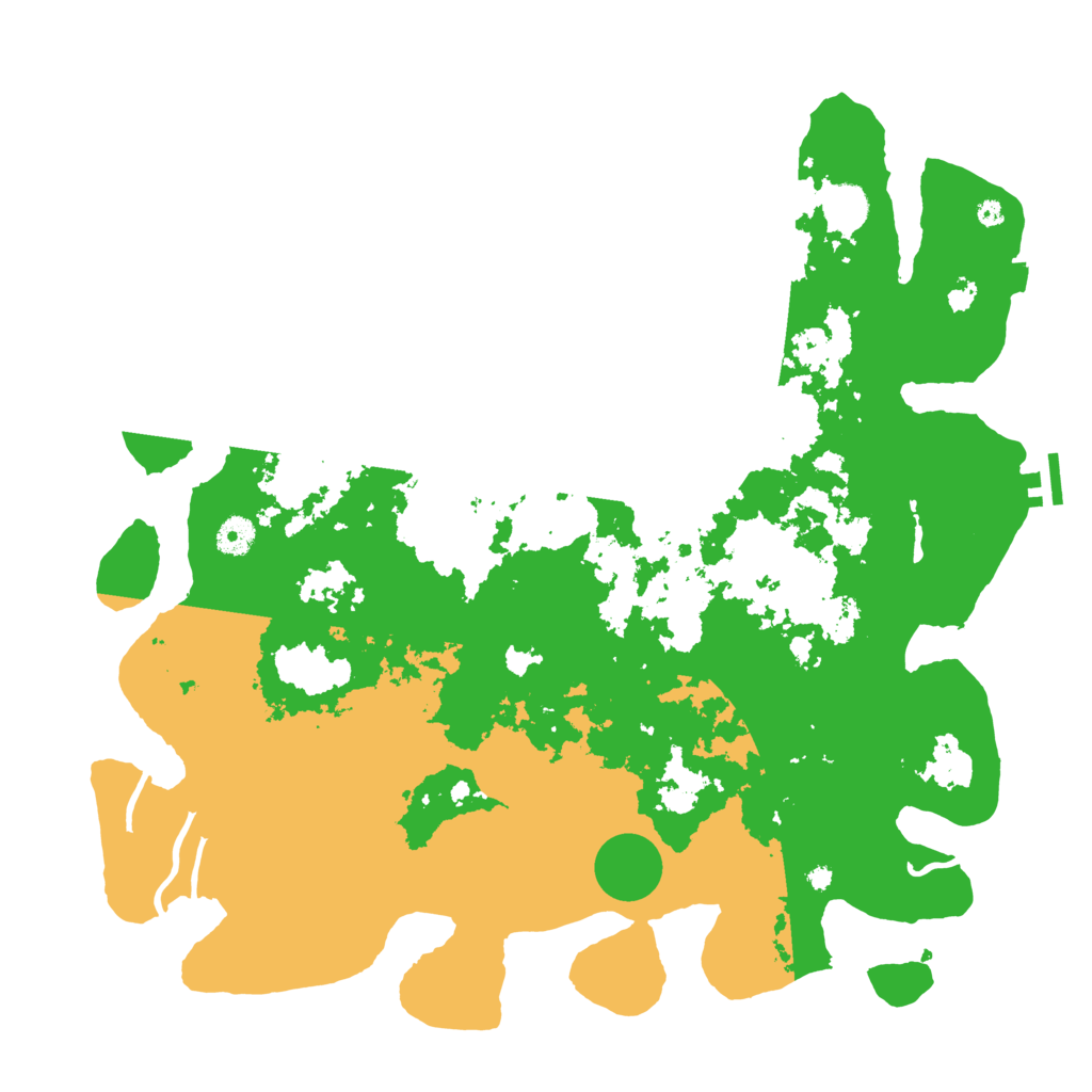 Biome Rust Map: Procedural Map, Size: 4250, Seed: 1188357995