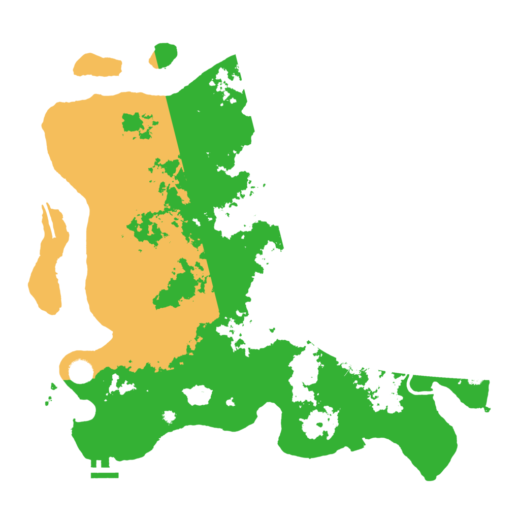 Biome Rust Map: Procedural Map, Size: 3800, Seed: 417349277