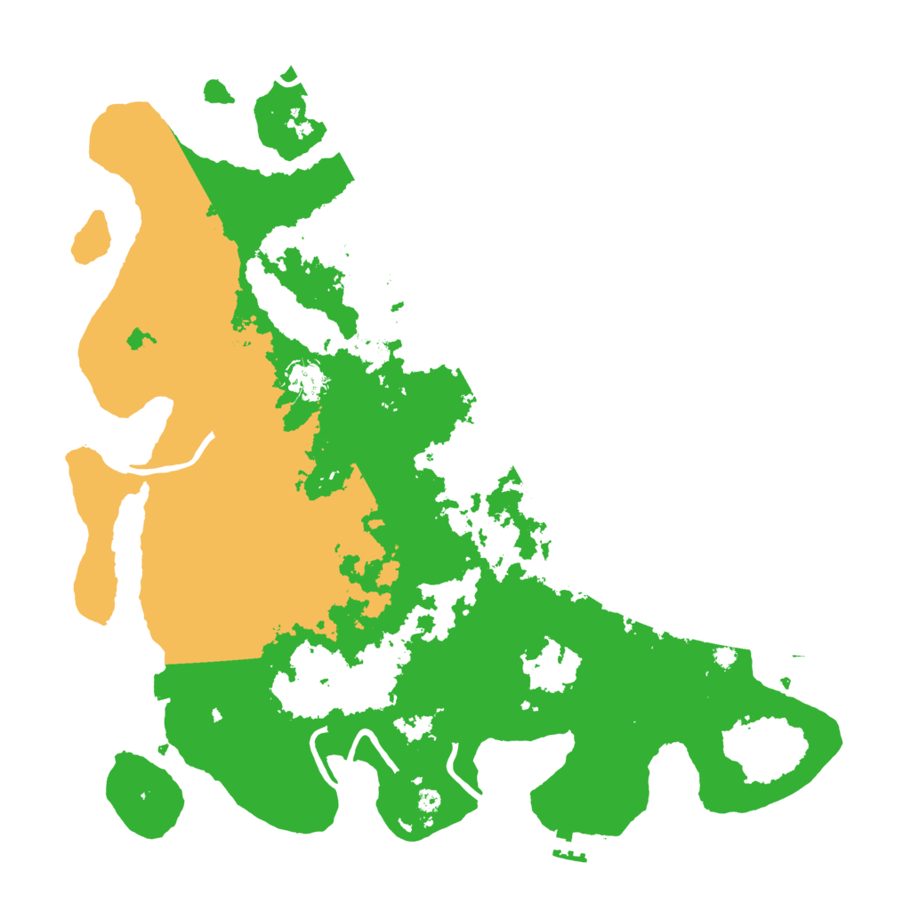 Biome Rust Map: Procedural Map, Size: 4000, Seed: 18688
