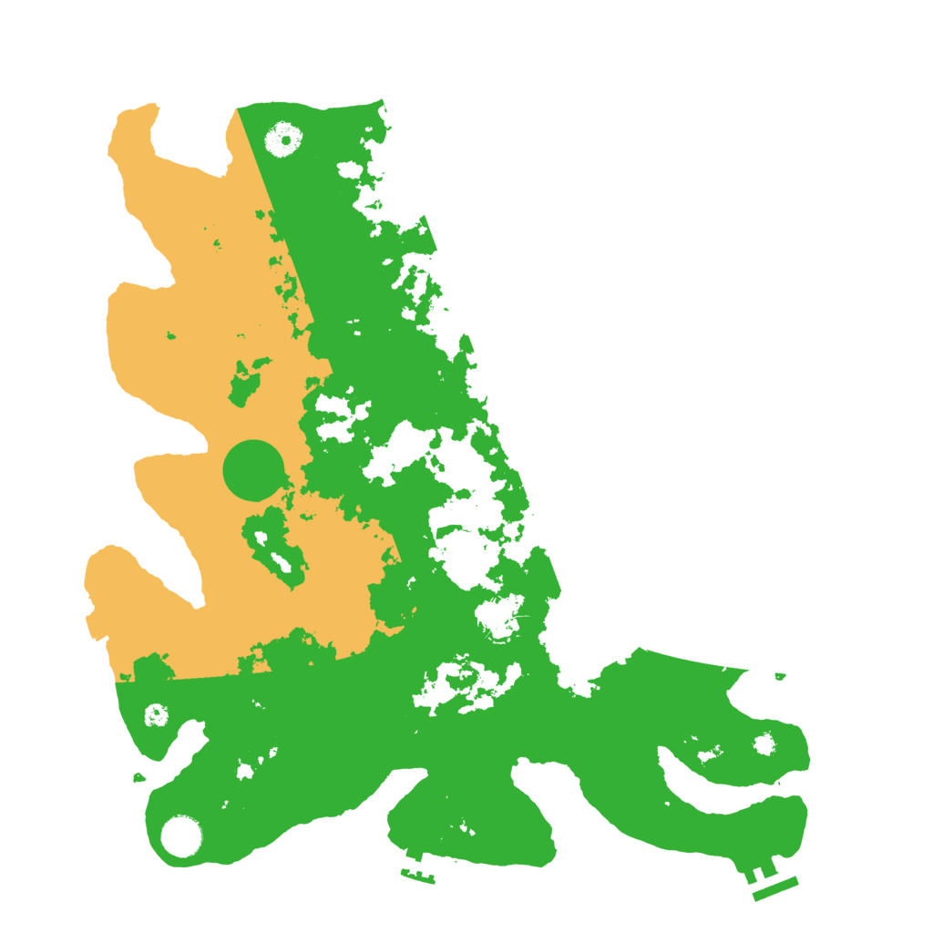 Biome Rust Map: Procedural Map, Size: 4000, Seed: 908