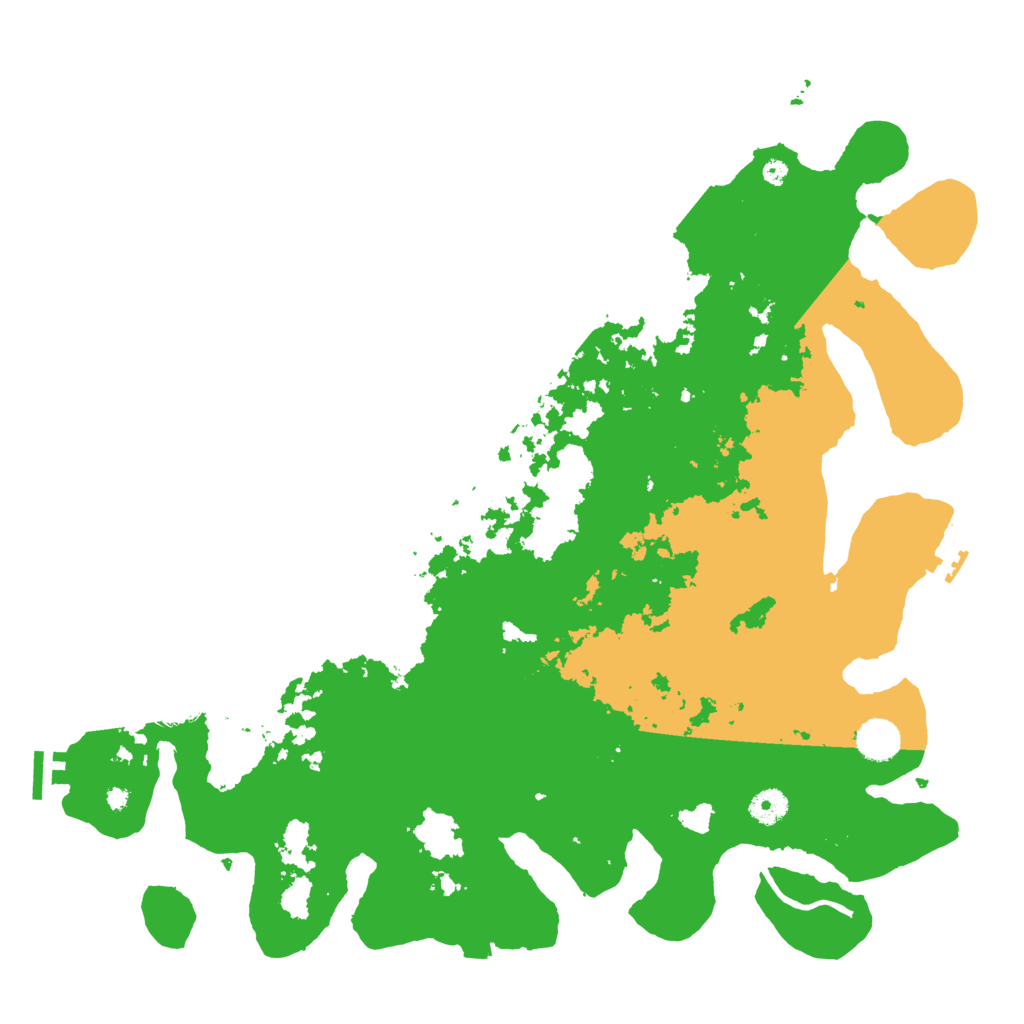 Biome Rust Map: Procedural Map, Size: 4250, Seed: 488432292