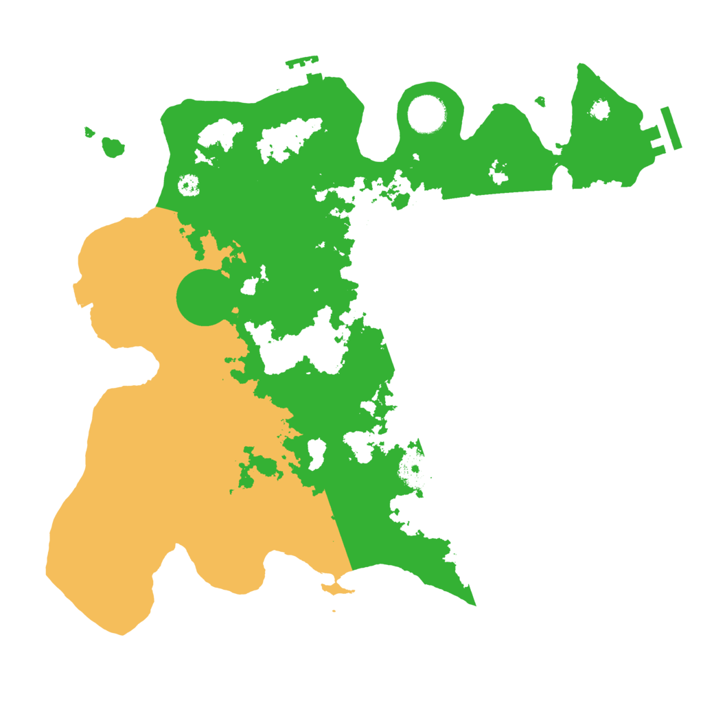 Biome Rust Map: Procedural Map, Size: 3250, Seed: 915465896