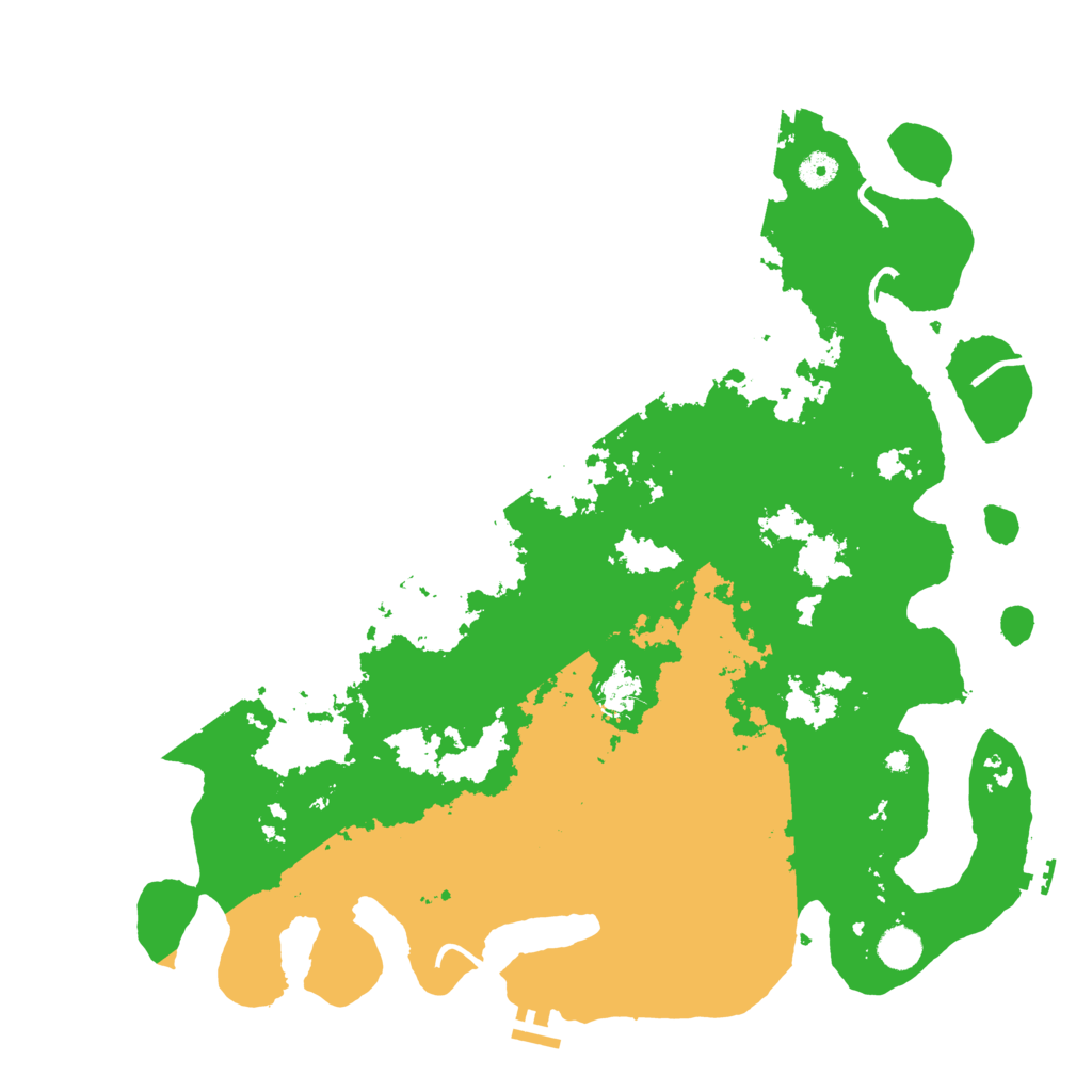 Biome Rust Map: Procedural Map, Size: 4500, Seed: 1215508447