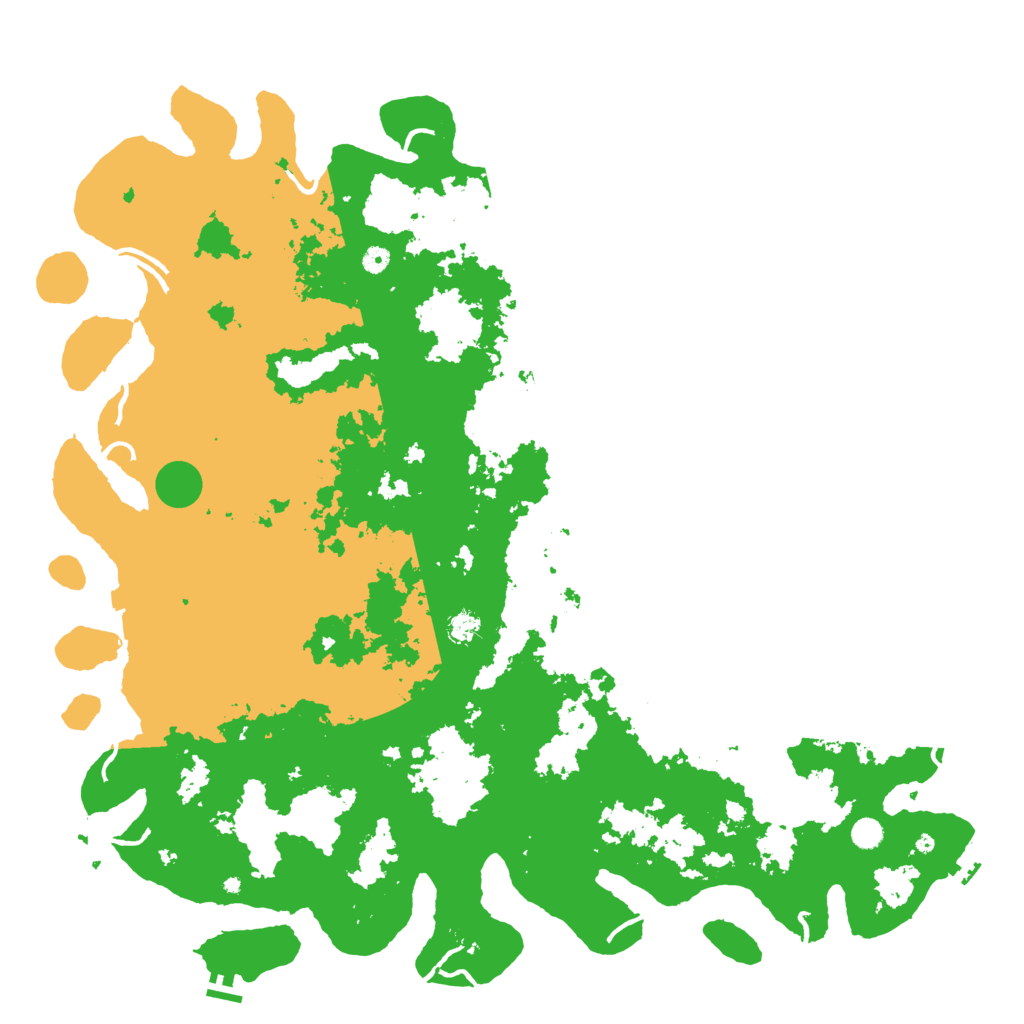 Biome Rust Map: Procedural Map, Size: 5745, Seed: 1558516