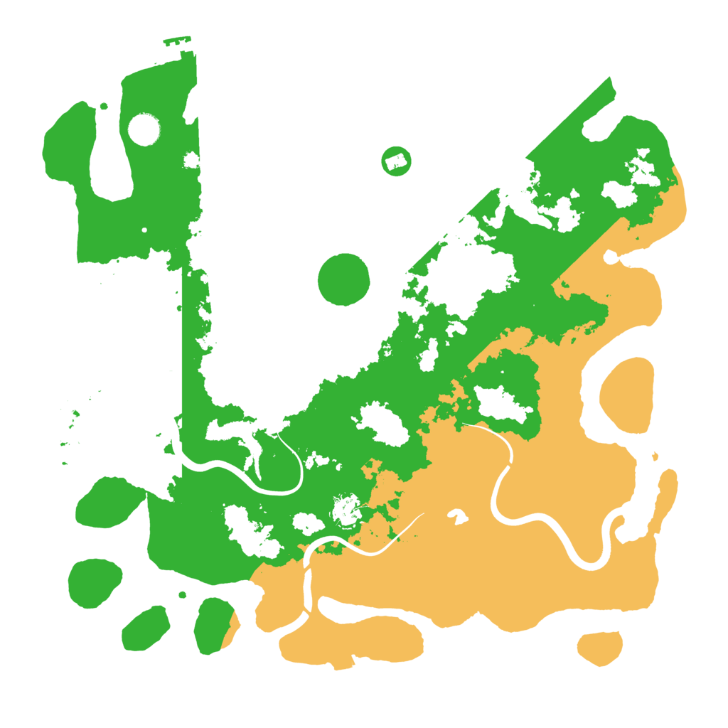 Biome Rust Map: Procedural Map, Size: 4000, Seed: 43143419