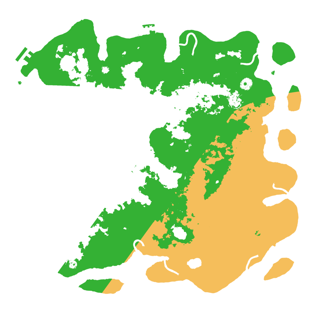 Biome Rust Map: Procedural Map, Size: 4000, Seed: 286433332