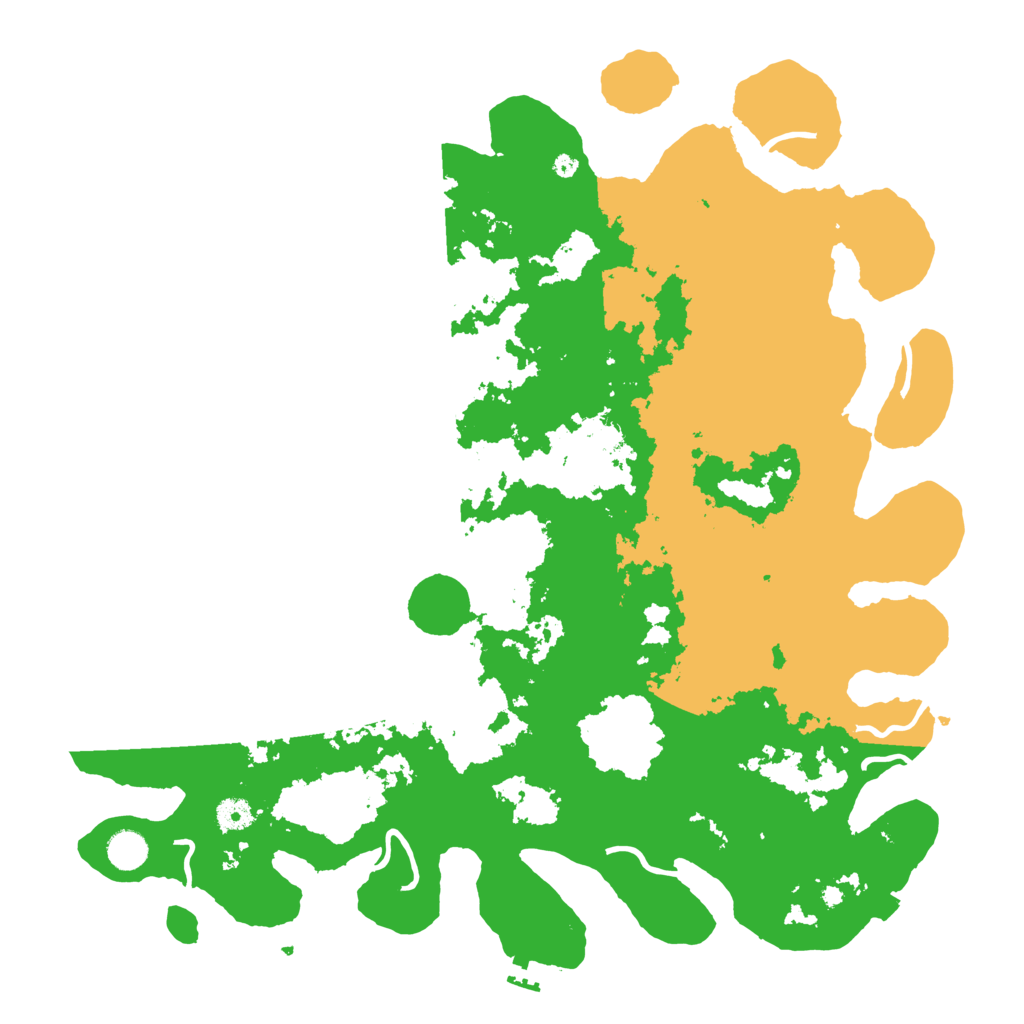 Biome Rust Map: Procedural Map, Size: 4500, Seed: 3456782