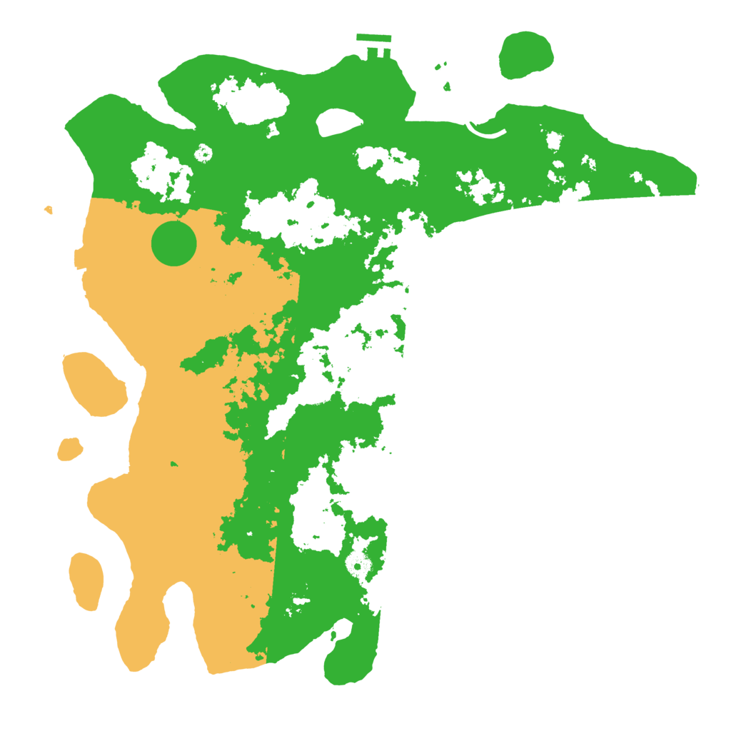 Biome Rust Map: Procedural Map, Size: 4250, Seed: 291635836