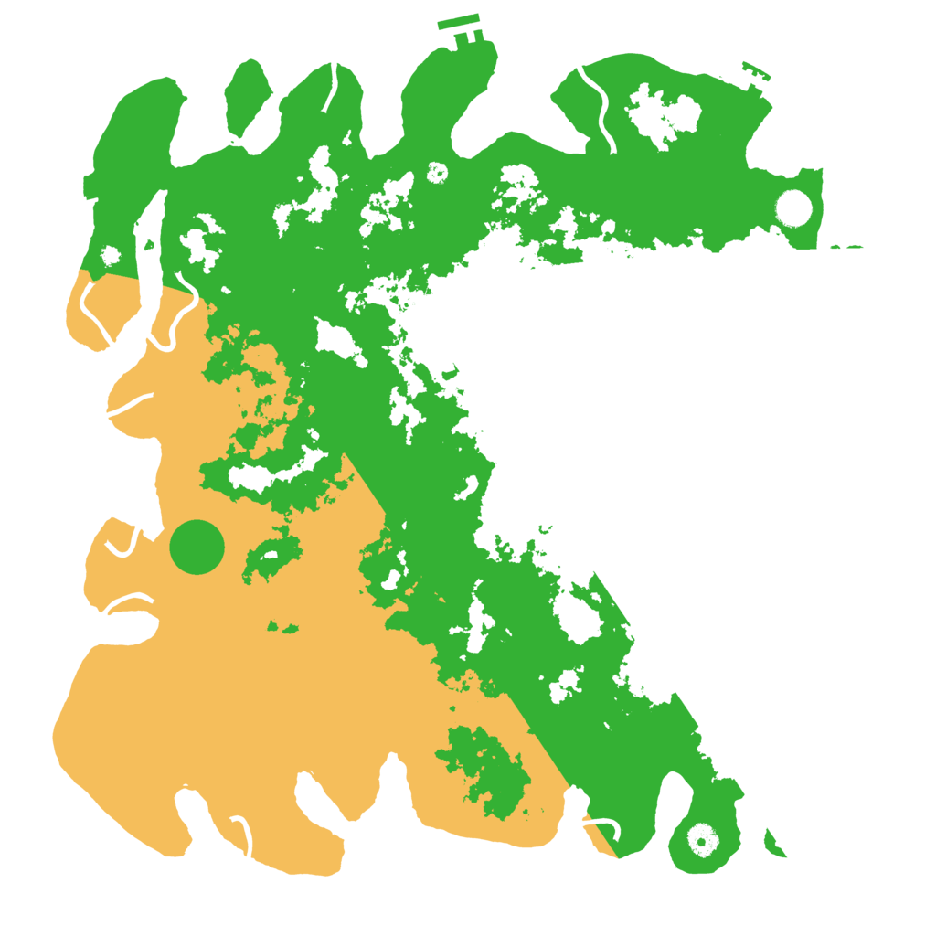 Biome Rust Map: Procedural Map, Size: 4500, Seed: 507234842