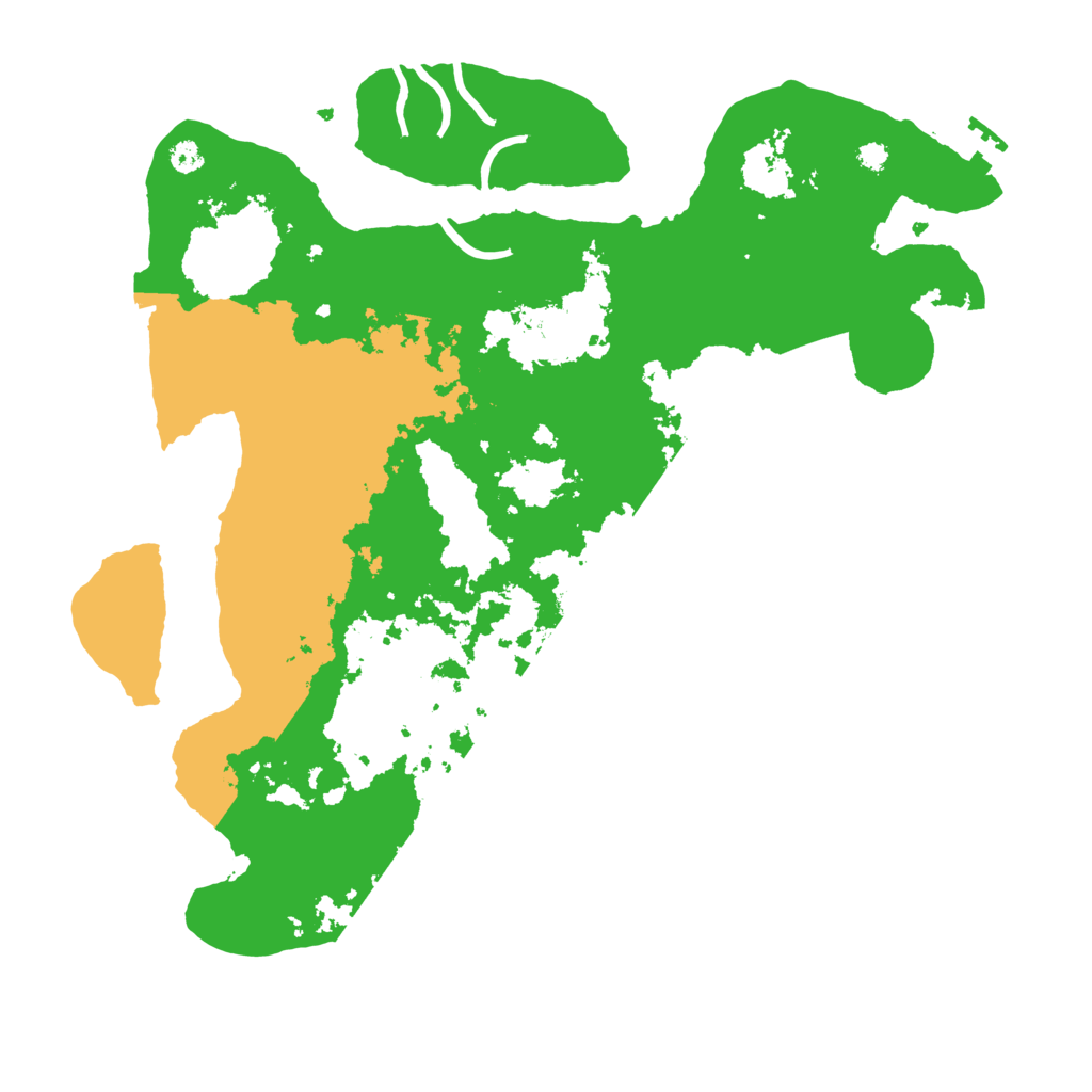 Biome Rust Map: Procedural Map, Size: 3500, Seed: 1016268634