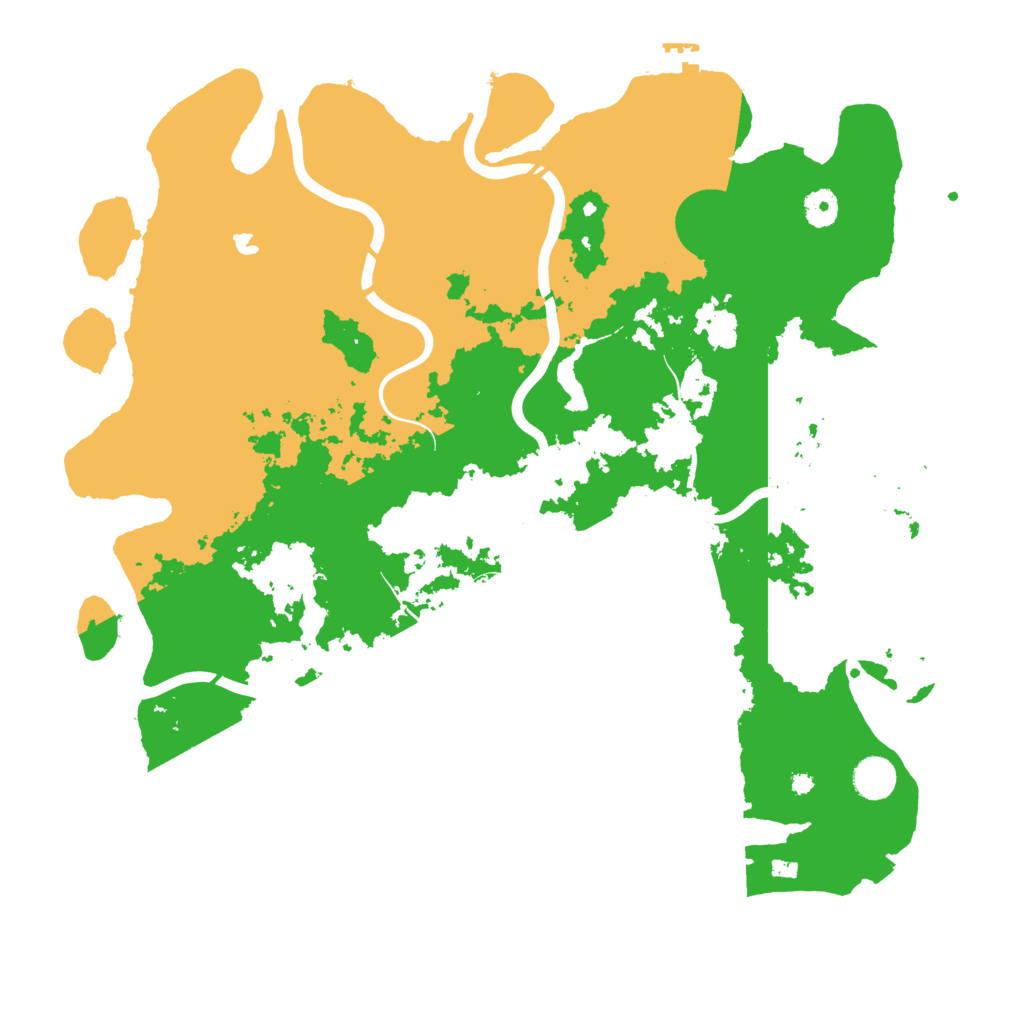 Biome Rust Map: Procedural Map, Size: 4250, Seed: 98172