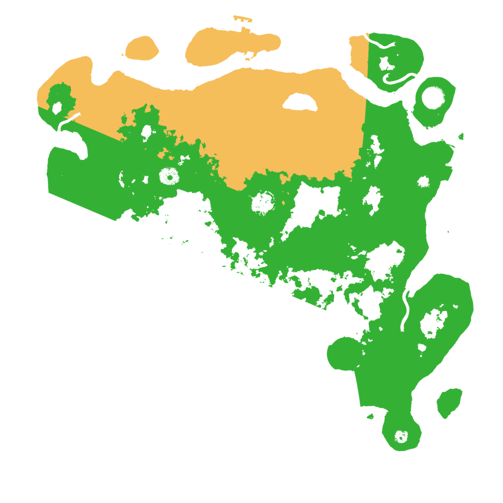 Biome Rust Map: Procedural Map, Size: 4000, Seed: 296193173