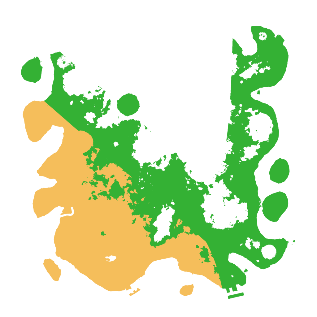 Biome Rust Map: Procedural Map, Size: 4000, Seed: 40500