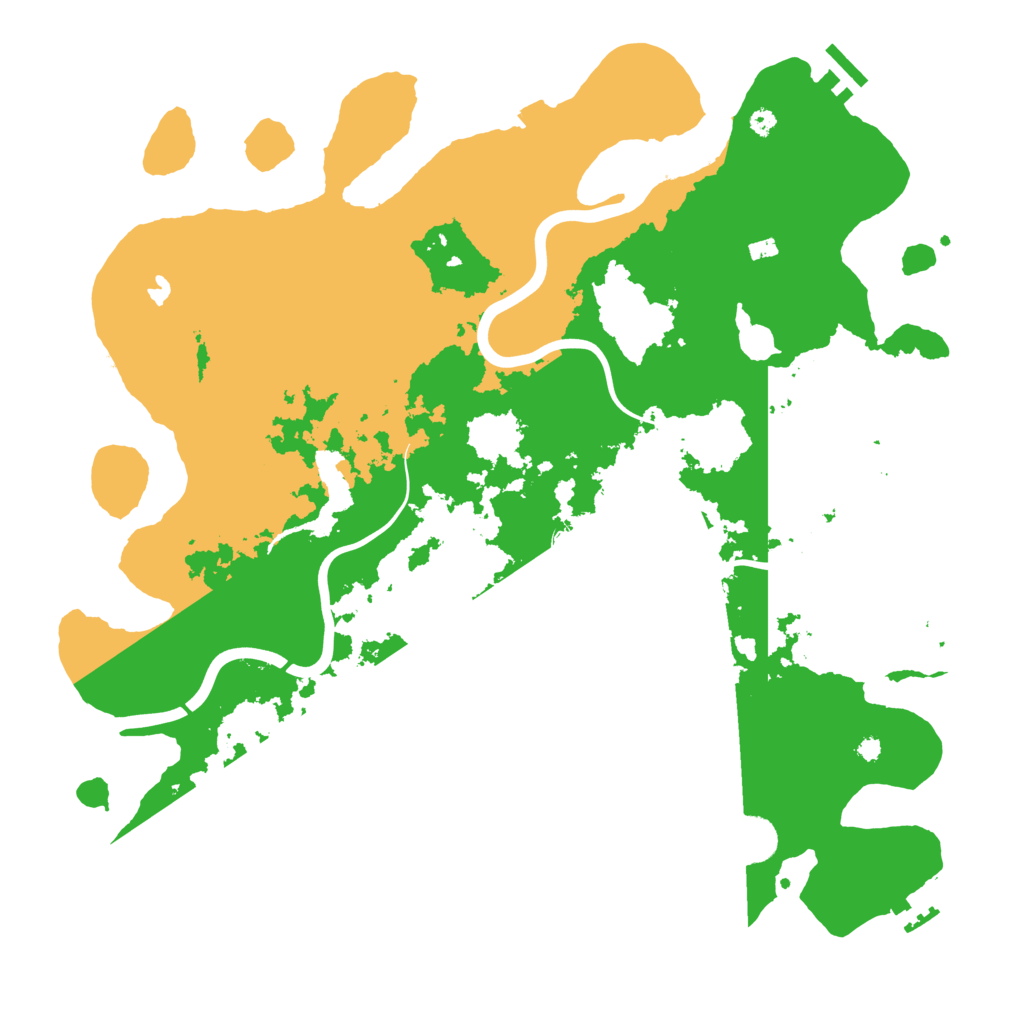 Biome Rust Map: Procedural Map, Size: 4000, Seed: 1441542424