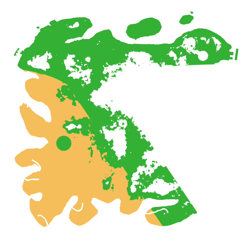 Biome Rust Map: Procedural Map, Size: 4250, Seed: 763532291