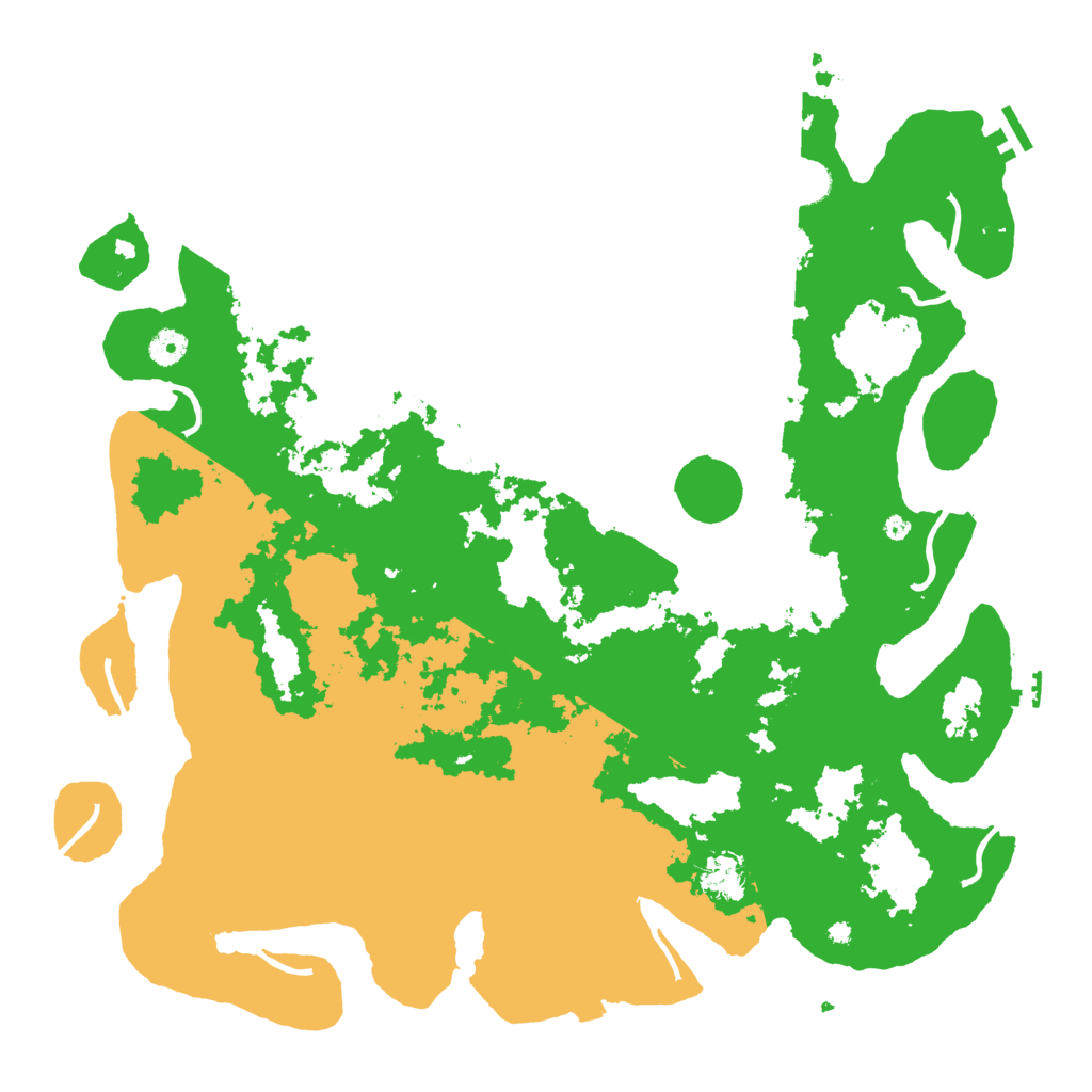 Biome Rust Map: Procedural Map, Size: 4500, Seed: 346504601