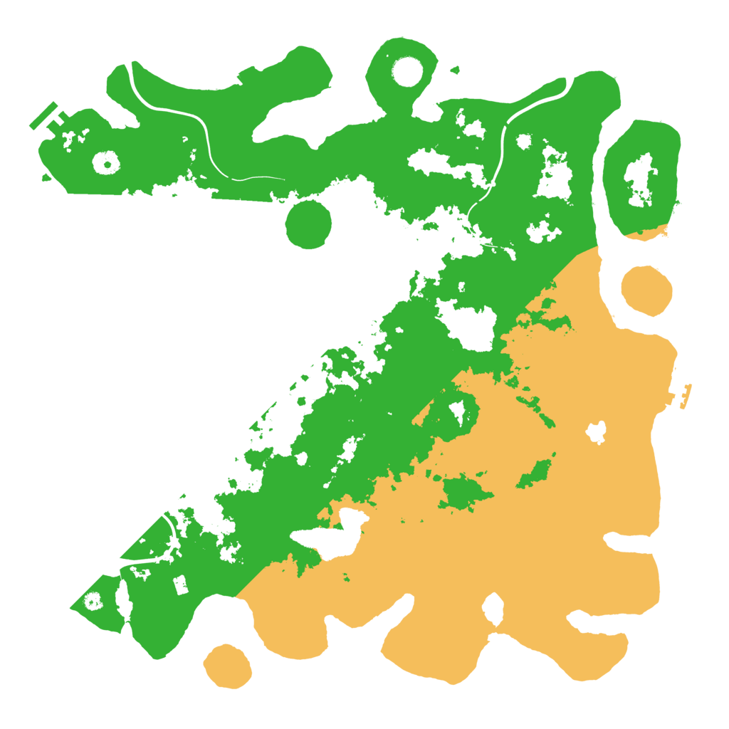 Biome Rust Map: Procedural Map, Size: 4250, Seed: 1846467183