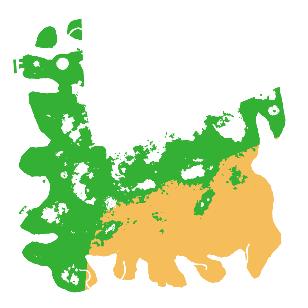 Biome Rust Map: Procedural Map, Size: 4500, Seed: 156436014