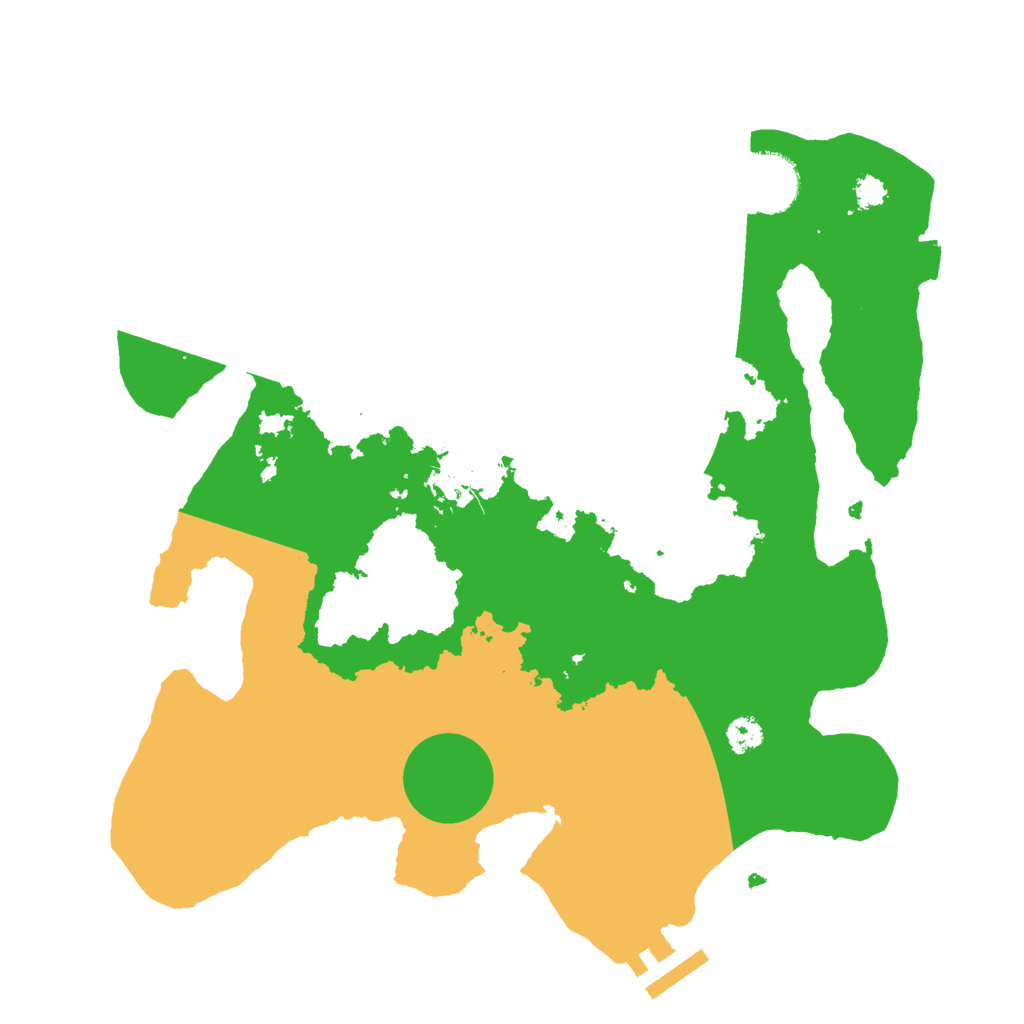Biome Rust Map: Procedural Map, Size: 3000, Seed: 782284039