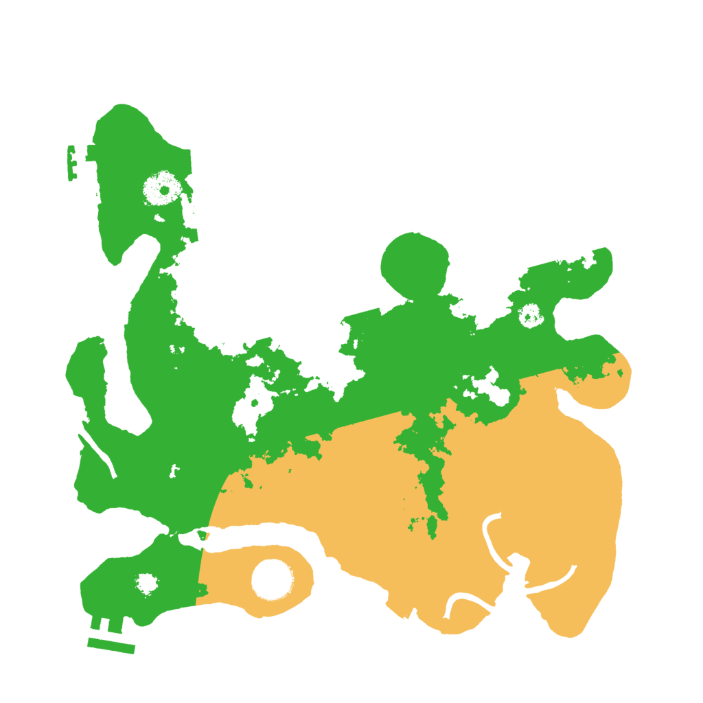 Biome Rust Map: Procedural Map, Size: 3000, Seed: 946177328