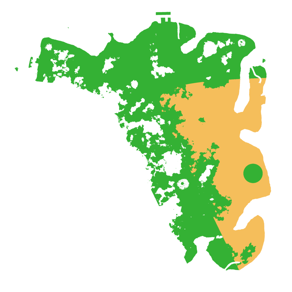 Biome Rust Map: Procedural Map, Size: 4000, Seed: 574686496