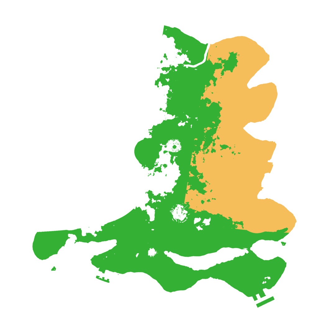 Biome Rust Map: Procedural Map, Size: 3400, Seed: 67178568