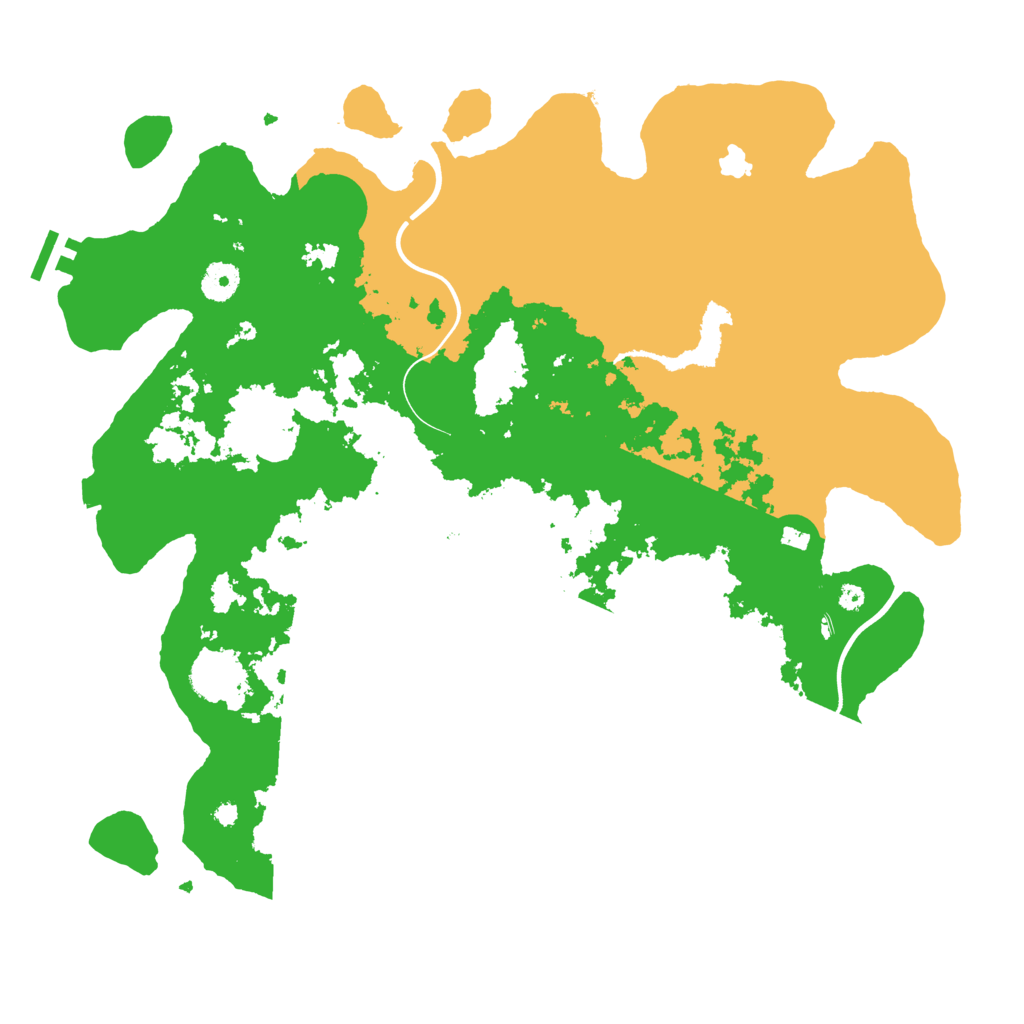 Biome Rust Map: Procedural Map, Size: 4000, Seed: 673860