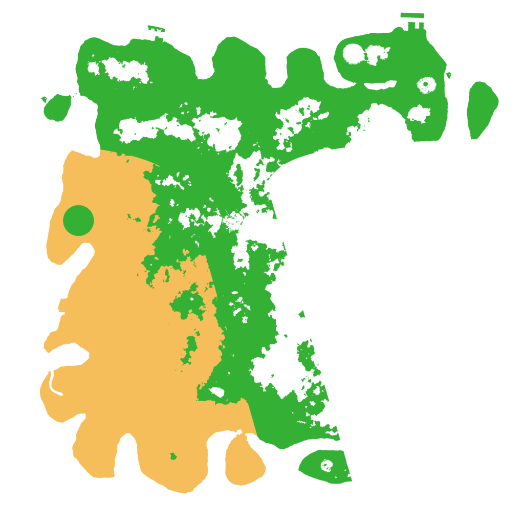 Biome Rust Map: Procedural Map, Size: 4500, Seed: 6849721