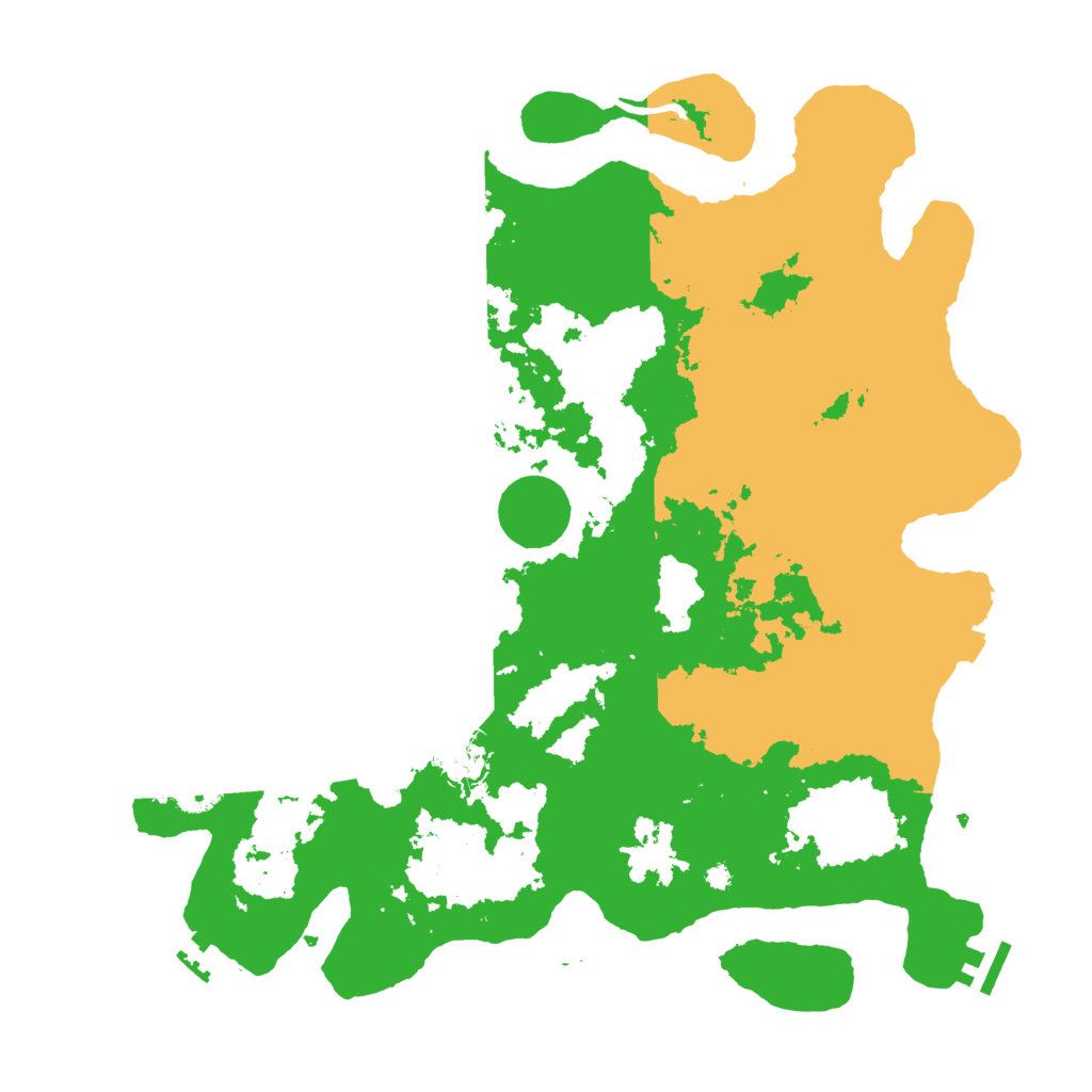 Biome Rust Map: Procedural Map, Size: 4000, Seed: 436589992