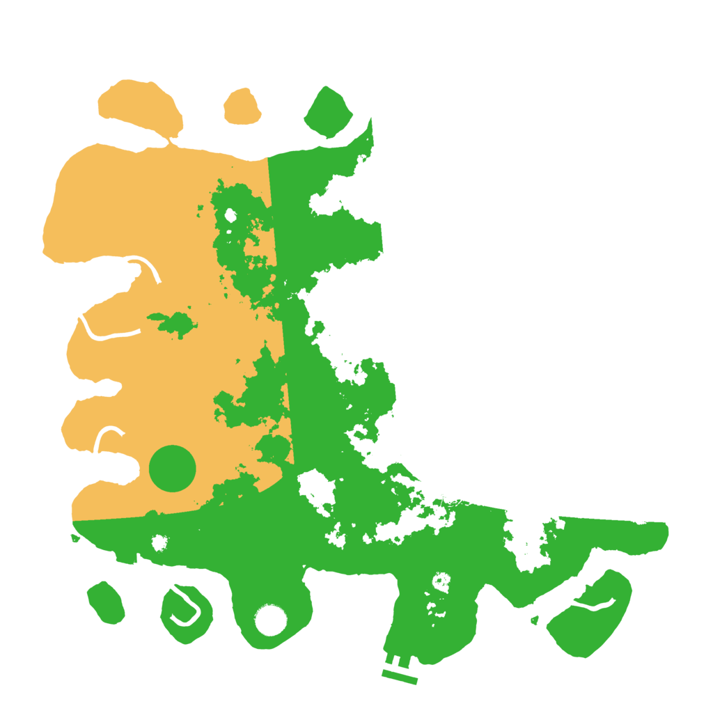 Biome Rust Map: Procedural Map, Size: 4000, Seed: 226892551