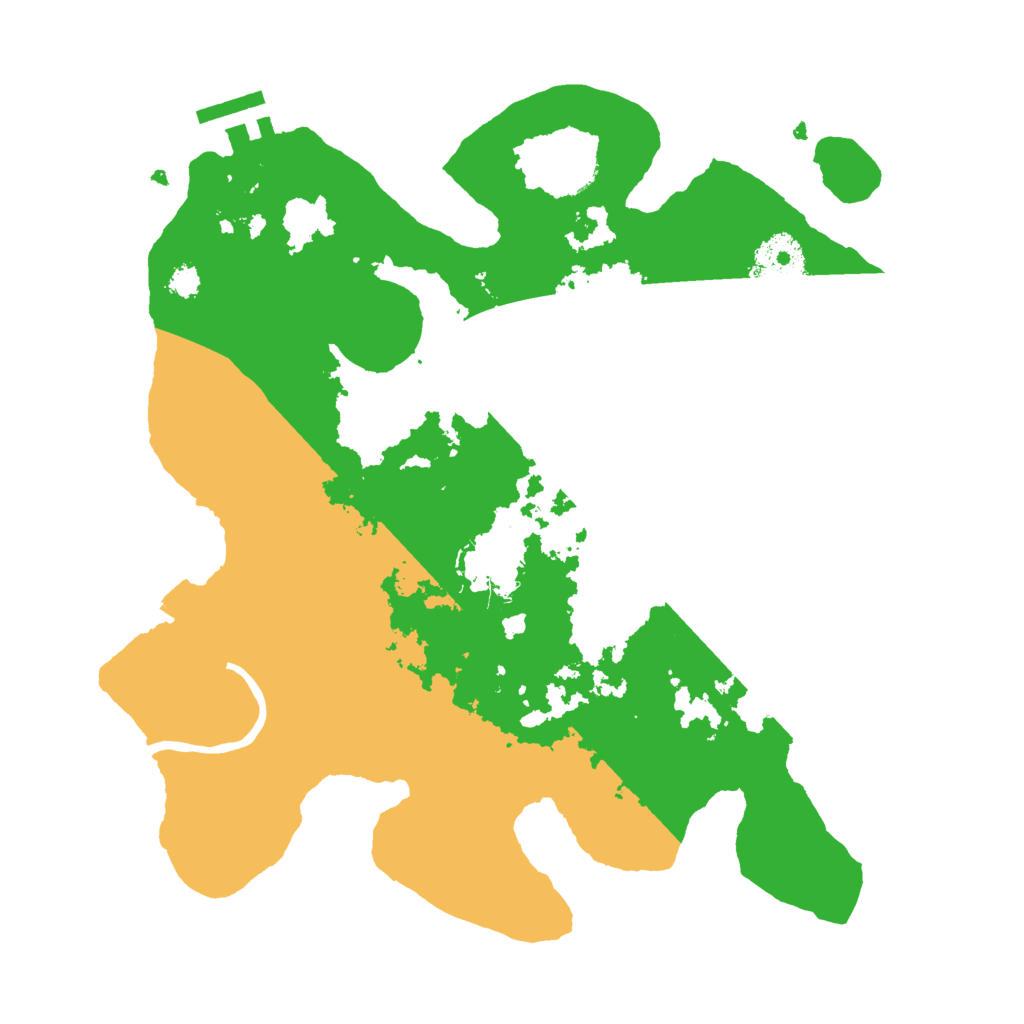 Biome Rust Map: Procedural Map, Size: 3000, Seed: 5024