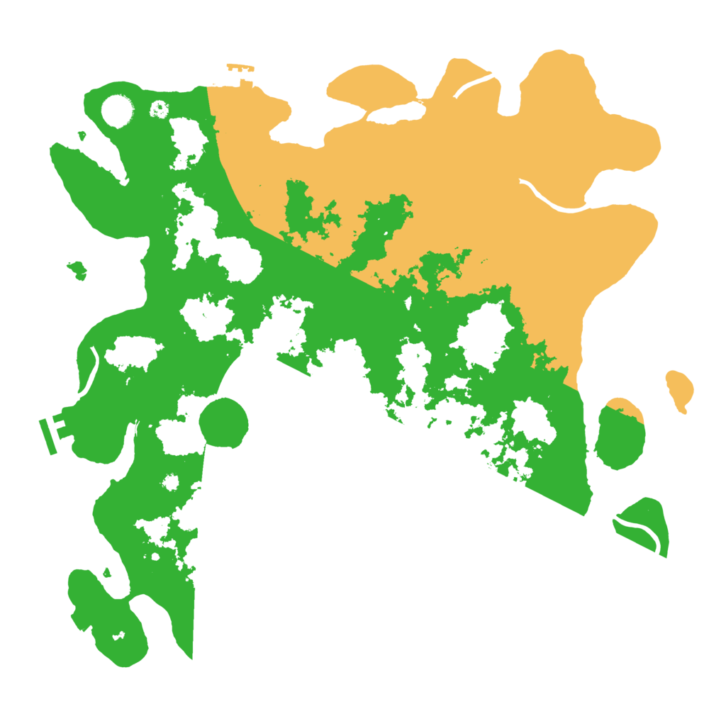 Biome Rust Map: Procedural Map, Size: 4000, Seed: 1169719802